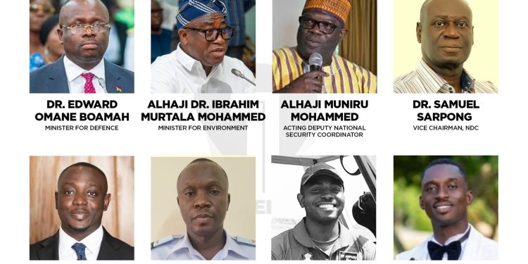 Akufo-Addo Mourns Omane Boamah, Other Victims of Military Helicopter Crash