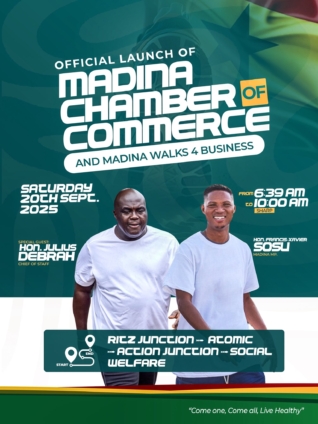 Chief of Staff, Sosu to Lead Launch of Madina Chamber of Commerce
