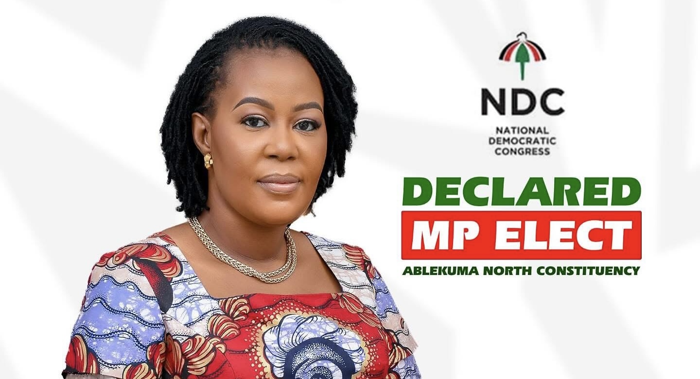 Ewurabena Aubynn Clinches Ablekuma North Seat for NDC in Historic Rerun Victory