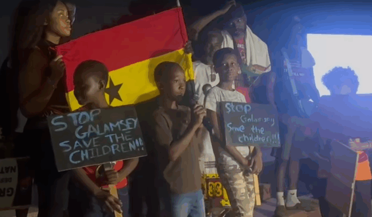 ‘I Don’t Want to Die’: Young Protester’s Heartbreaking Plea at Anti-Galamsey Vigil