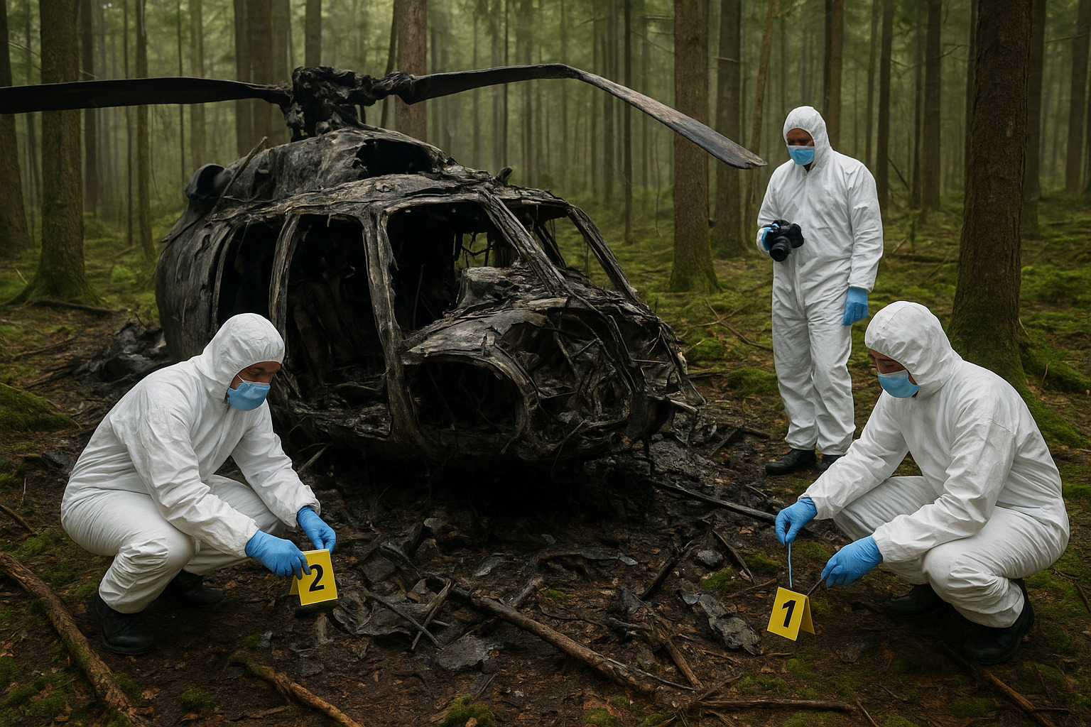 International Investigators Arrive to Aid Probe into Deadly Helicopter Crash