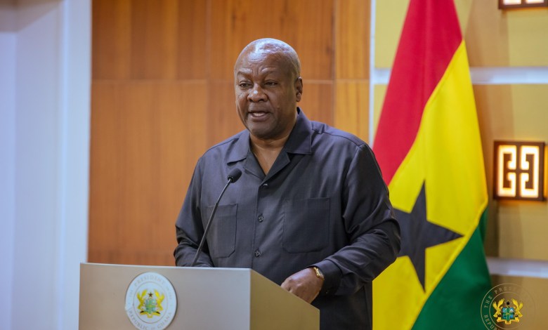 Mahama:  Road Projects to Resume Following Auditor General’s Review