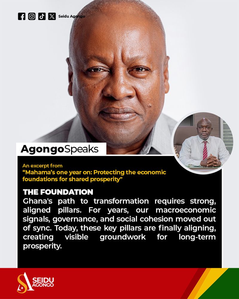 Mahama’s one year on: Protecting the economic foundations for shared prosperity