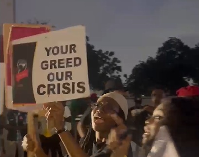 Mustapha Gbande Booed, Forced to Leave Anti-Galamsey Vigil by Protesters