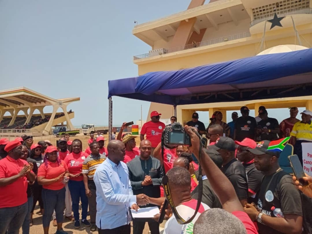 Pan-African Progressive Front, Thousands Rally in Accra for Reparations and Debt Cancellation